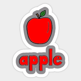 This is an APPLE Sticker